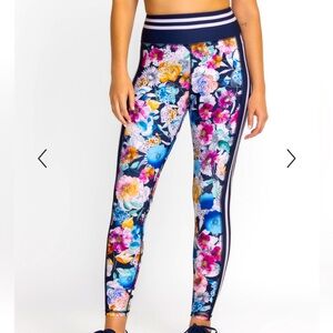 Johnny was bee active legging size xl floral print like new